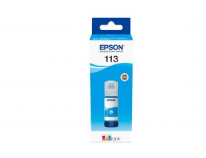 TechLogics - Epson 113 EcoTank Inktfles Cyaan 70,0ml (Origineel)