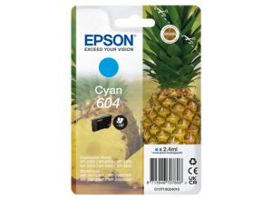 TechLogics - Epson 604 Singlepack Cyaan 2,4ml (Origineel) pineapple