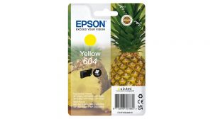 TechLogics - Epson 604 Singlepack Geel 2,4ml (Origineel) pineapple