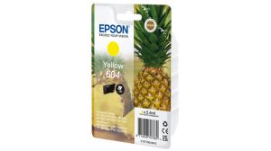 TechLogics - Epson 604 Singlepack Geel 2,4ml (Origineel) pineapple
