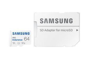 TechLogics - SDXC Card Micro 64GB Samsung UHS-I U1 PRO Endurance