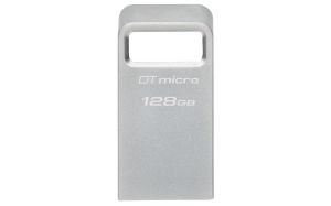 TechLogics - Kingston Technology DataTraveler Micro USB flash drive 128 GB USB Type-A 3.2 Gen 1 (3.1 Gen 1) Zilver