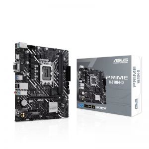 TechLogics - Asus 1700 PRIME H610M-D - DDR5/M.2/DP/HDMI/ÂµATX