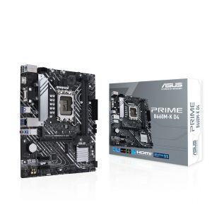 TechLogics - Asus 1700 PRIME B660M-K D4 - DDR4/2xM.2/DP/HDMI/ÂµATX