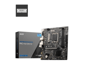 TechLogics - MSI 1700 PRO H610M-G - DDR5/M.2/DP/HDMI/VGA/ÂµATX
