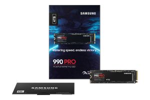 TechLogics - SSD Samsung 990 PRO M.2 4TB PCI Express 4.0 V-NAND Z-HEADSIN