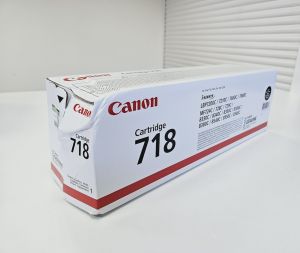 TechLogics - Canon 718BK Zwart 3.400 pagina`s (Origineel) [1]