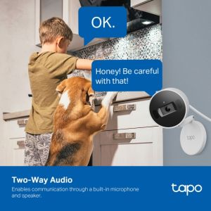 TechLogics - TP-Link Tapo C125 WiFi/2K/2-Way Audio/IR
