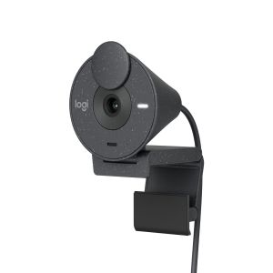 TechLogics - Logitech Brio 300 webcam 2 MP 1920 x 1080 Pixels USB-C Grafiet