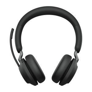 TechLogics - Jabra Evolve2 65, UC Stereo Headset Draadloos Hoofdband Kantoor/callcenter USB Type-A Bluetooth Zwart