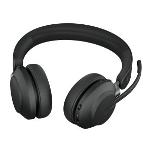 TechLogics - Jabra Evolve2 65, UC Stereo Headset Draadloos Hoofdband Kantoor/callcenter USB Type-A Bluetooth Zwart