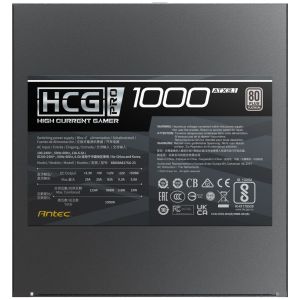 TechLogics - Antec 1000W HCG1000 Pro P EC 80+ Platinum Full M. ATX3.1