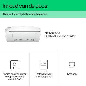 TechLogics - HP Deskjet 2810e AIO / WLAN / Wit