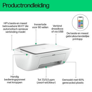TechLogics - HP Deskjet 2810e AIO / WLAN / Wit