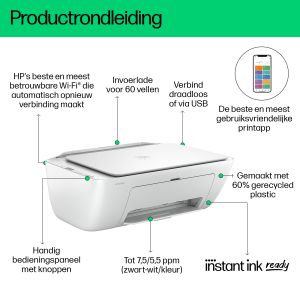 TechLogics - HP Deskjet 2810e AIO / WLAN / Wit