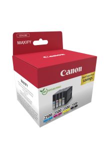 TechLogics - Canon (R) PGI-2500 C/M/Y/BK MultiPack 57,9ml(Origineel) TechLogics - Canon (R) PGI-2500 C/M/Y/BK MultiPack 57,9ml(Origineel)