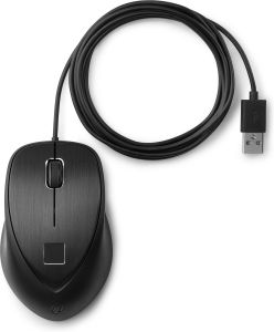 TechLogics - HP Fingerprint Laser USB Zwart Retail