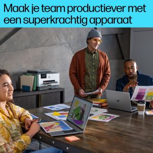 TechLogics - HP OfficeJet Pro 9132e AIO / WLAN /LAN /FAX / Wit-Zwart