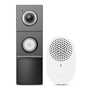 TechLogics - TP-Link Tapo Video Doorbell 2K 5MP/180°/2-way-audio