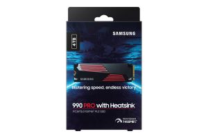 TechLogics - 4TB M.2 PCIe NVMe Samsung 990 PRO MLC/7450/6900 Heatsink