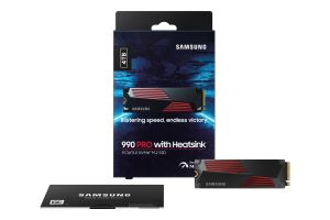 TechLogics - 4TB M.2 PCIe NVMe Samsung 990 PRO MLC/7450/6900 Heatsink