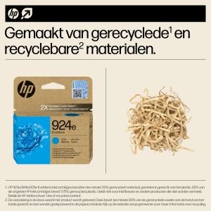 TechLogics - HP No.924e Cyaan EvoMore 800 pagina`s (Origineel)