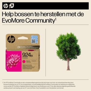 TechLogics - HP No.924e Magenta EvoMore 800 pagina`s (Origineel) TechLogics - HP No.924e Magenta EvoMore 800 pagina`s (Origineel)