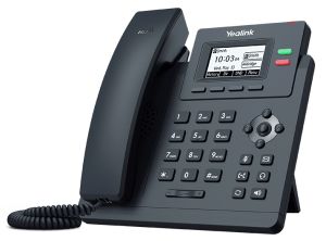 TechLogics - Yealink T31P VOIP Phone (SIP) PoE, Grijs