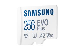 TechLogics - Samsung EVO Plus 256GB microSD Card