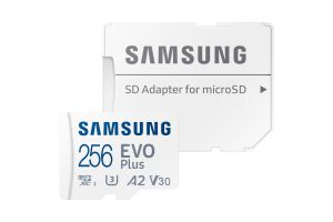TechLogics - Samsung EVO Plus 256GB microSD Card