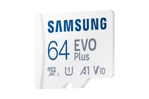TechLogics - Samsung EVO Plus 64GB microSD Card