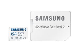 TechLogics - Samsung EVO Plus 64GB microSD Card