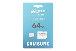 TechLogics - Samsung EVO Plus 64GB microSD Card