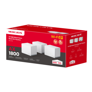 TechLogics - MERCUSYS Mesh HALO H70X - AX1800 Gigabit set van 3