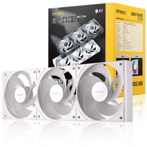 TechLogics - Antec Connect 120 Reverse ARGB PWM Wit set van 3