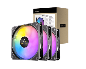 TechLogics - Antec P12 ARGB PWM Zwart set van 3