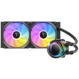 TechLogics - Antec Vortex Lum 240 ARGB Waterkoeling Zwart AMD-Intel