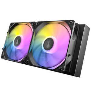 TechLogics - Antec Vortex Lum 240 ARGB Waterkoeling Zwart AMD-Intel