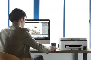 TechLogics - Canon MAXIFY GX1050 AIO / WLAN / LAN / Wit-Zwart