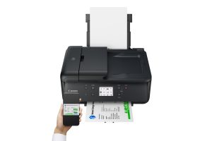 TechLogics - Canon PIXMA TR7650 AIO / WLAN / FAX / Zwart