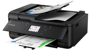 TechLogics - Canon PIXMA TR7650 AIO / WLAN / FAX / Zwart