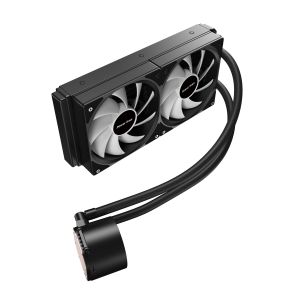 TechLogics - Power Train Rogue 240 ARGB Waterkoeling -AMD-Intel Zwart