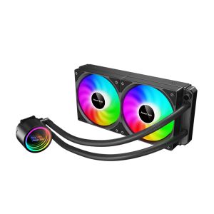 TechLogics - Power Train Rogue 240 ARGB Waterkoeling -AMD-Intel Zwart