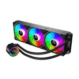 TechLogics - Power Train Rogue 360 ARGB Waterkoeling -AMD-Intel Zwart