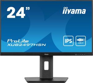 TechLogics - iiyama ProLite XUB2497HSN-B2 23.8 | 1920 x 1080 IPS | 100Hz | USB-C-Hub | Monitor