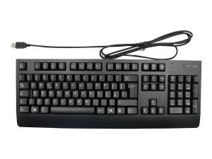 TechLogics - UK KB Lenovo traditional Zwart bedraad (Engelse layout)