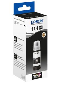 TechLogics - Epson 114 EcoTank Inktfles Foto Zwart 70,0ml (Origineel)