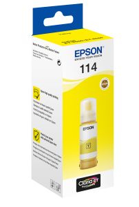 TechLogics - Epson 114 EcoTank Inktfles Geel 70,0ml (Origineel)