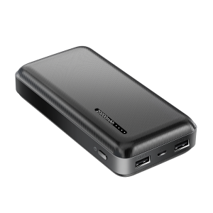 TechLogics - Power Bank 20000mAh LogiLink 2x USB-A Zwart