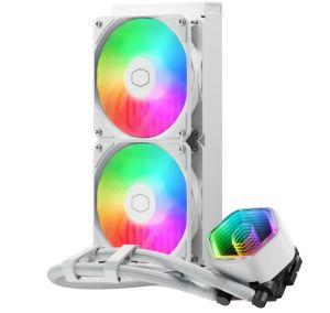 TechLogics - Cooler Master MasterLiquid 240 Core II ARGB Waterk. Wit